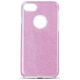 Glitter 3in1 case for Samsung Galaxy S22 pink