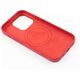 Mag Leather case for do iPhone 15 Pro 6,1&quot; red 5907457734159