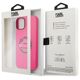 Karl Lagerfeld case for iPhone 14 Plus 6,7&quot; KLHCP14MSRSGRCF pink HC Silicone RSG BIC 3666339085735