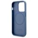 Guess case for iPhone 14 Pro Max 6,7&quot; GUHMP14XP4RPSB blue hardcase Magsafe 4G Printed Stripes 3666339120009