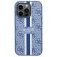 Guess case for iPhone 14 Pro 6,1&quot; GUHMP14LP4RPSB blue hardcase Magsafe 4G Printed Stripes 3666339119997