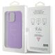 Guess case for iPhone 15 Pro 6.1&quot; GUHMP15LPSAHMCU purple hardcase Saffiano MagSafe 3666339155926