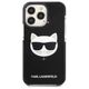 Karl Lagerfeld case for iPhone 13 Pro KLHCP13LTPECK black hard case Iconic Choupette Head 3666339048501