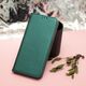 Smart Magnetic case for Samsung Galaxy M33 5G dark green 5907457700291