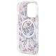 Guess case for iPhone 14 Pro 6,1&quot; GUHMP14LHCFWSP pink hardcase Magsafe IML Flower 3666339115579