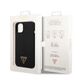 Guess case for iPhone 14 Plus 6,7&quot; GUHCP14MSLTGK black hardcase Silicone Line & Triangle 3666339065850