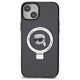 Karl Lagerfeld case for iPhone 15 Plus 6,7&quot; KLHMP15MHMRSKHK black HC MAGSAFE RINGSTAND KH 3666339168407