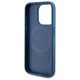 Guess case for iPhone 15 Pro Max 6,7&quot; GUHMP15XG4GFRB blue HC MAGSAFE PU 4G RING CLASSIC LOGO 3666339226633