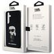 Karl Lagerfeld case for Samsung Galaxy S24 Plus KLHCS24MSNIKBCK black HC SILICONE NFT IKONIK 3666339242305