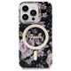 Guess case for iPhone 14 Pro 6,1&quot; GUHMP14LHCFWSK black hardcase Magsafe IML Flower 3666339115531