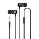 XO wired earphones EP31 jack 3,5mm black set 80pcs 6920680875320