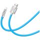 XO cable NB227 USB - Lightning 1,2 m 6A blue 6920680833269