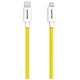 PANTONE MFi cable Lightning - USB-C 1,5m PT-CTL002-5 Yellow 102C 4713213365601