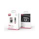 XO Clear car charger CC50 PD 30W QC 24W 1x USB 1x USB-C brown + USB-C - USB-C cable 6920680832842