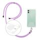 Universal neck strap for phones violet 5900495928252