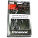 Panasonic Ενσύρματο Aκουστικό Panasonic RP-TCA430 με Πλήκτρο Έντασης Μαύρο - Ασημί 2.5mm συμβατό με Ασύρματα Panasonic, Philips, Gigaset 06850 5025232545063
