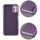 Metallic case for Samsung Galaxy A14 4G / A14 5G violet 5900495095411