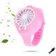 Portable Mini Watch Fan USB for Children pink 5904161101512