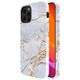 Case IPHONE 12 MINI Kingxbar Marble Series white 6959003590695