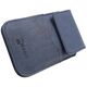 Vertical Holster HUAWEI MATE 20 X / XIAOMI MI MAX 3 Leather Case for Belt Open Wallet Nexeri Flap Leather navy blue 5904161115762