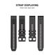 Strap for GARMIN FENIX 5 / 6 / 6 PRO / 7 Tech-Protect Smooth black 5906735412635