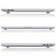 Case MACBOOK PRO 13.3 2016 / 2017 / 2018  / 2019 / 2020 Tech-Protect SmartShell Crystal Clear transparent 5906735416183