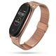 Strap for XIAOMI MI BAND 6 / 6 NFC / 5 / 7 Tech-Protect Milaneseband pink 0795787712320