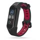 Strap for XIAOMI MI BAND 6 / 6 NFC / 5 Tech-Protect Armour black & red 9589046923579