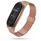 Strap for XIAOMI MI BAND 7 Tech-Protect Milaneseband gold & pink 9589046923463