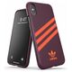 Original Case IPHONE X / XS Adidas OR Moulded Case PU 40561 maroon 8718846078399