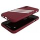 Original Case IPHONE X / XS Adidas OR Booklet Case Suede (33282) burgundy 8718846064842