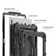 Case GALAXY TAB S7+ 12.4 / S7 FE 12.4 / S8+ 12.4 Tech-Protect Solid360 black 9490713929032