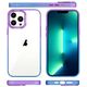 Case APPLE IPHONE 15 PRO MAX MX Rainbow purple-blue 5901313079682