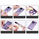 Case IPHONE 12 Edge and Lens Protector purple 5904161140900