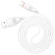 Cable 3A 1m USB - USB-C T-Phox X-Lite white 6974670442542