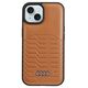 Original Case IPHONE 13 / 14 / 15 Audi Synthetic Leather MagSafe (AU-TPUPCMIP15-GT/D3-BN) brown 6955250226998