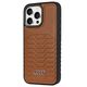 Original Case APPLE IPHONE 15 PRO (AU-TPUPCMIP15P-GT/D3-BN) Audi Synthetic Leather MagSafe brown 6955250227001