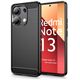 Case XIAOMI REDMI NOTE 13 4G/LTE Tech-Protect TPU Carbon black 5906302300273