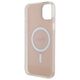 Guess case for iPhone 15 6.1&quot; GUHMP15SHITSP pink hardcase IML Iridescent MagSafe 3666339155063