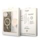 Guess set case + charger for iPhone 14 Plus 6,7&quot; GUBPP14MH4EACSW brown hard case 4G Print MagSafe 3666339102906