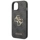 Guess case for iPhone 15 Plus 6,7&quot; GUHCP15M4GMGGR grey HC PU Leather 4G Metal Logo 3666339171551