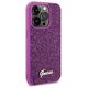 Guess case for iPhone 15 Pro 6,1&quot; GUHCP15LPMSDGSF fuschia HC PU Disco Script Metal 3666339173739