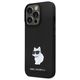 Karl Lagerfeld case for iPhone 13 Pro 6,1&quot; KLHCP13LSMHCNPK black HC Silicone C Metal Pin 3666339166298