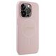 Guess case for iPhone 14 Pro 6,1&quot; GUHMP14LPSAHMCP pink Saffiano Magsafe 3666339156169