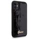 Guess case for  iPhone 11 GUHCN61PSFDGSK HC SEQUIN SCRIPT METAL BLACK 3666339172770