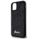 Guess case for  iPhone 11 GUHCN61PSFDGSK HC SEQUIN SCRIPT METAL BLACK 3666339172770