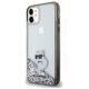 Karl Lagerfeld case fori Phone 11 KLHCN61LKCNSK HC LIQ. GLITTER C TRANSPARENT 3666339164119