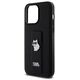 Karl Lagerfeld case for iPhone 13 Pro Max 6,7&quot; KLHCP13XGSACHPK HC GRIPSTAND SAFFIANO CHOUPETTE PINS BLACK 3666339207380