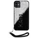 Original Case IPHONE 11 Karl Lagerfeld Hardcase Sequins Cord (KLHCN61PSQRKS) silver 3666339128029