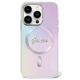 Original Case APPLE IPHONE 15 PRO Guess Hardcase IML Iridescent MagSafe (GUHMP15LHITSU) purple 3666339154806